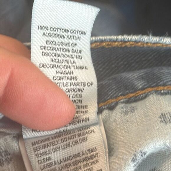 Lucky Brand Men’s 221 Straight Jeans Denim Distressed Size 34x34 - Picture 12 of 13